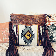 Load image into Gallery viewer, Joshua Tree Western Leather Crossbody Purse
