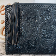 Load image into Gallery viewer, Regina Beach Hand Tooled Crossbody Purse
