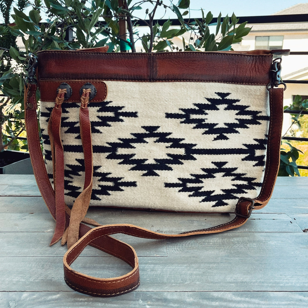 Breckenridge Western Leather Crossbody Purse