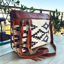 Load image into Gallery viewer, Breckenridge Western Leather Crossbody Purse
