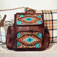 Load image into Gallery viewer, Jackson Springs Western Leather Backpack
