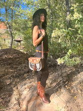 Load image into Gallery viewer, Anderson Lake Western Leather Crossbody Purse
