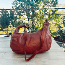 Load image into Gallery viewer, Capri Italian Leather Hobo Bag
