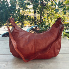 Load image into Gallery viewer, Capri Italian Leather Hobo Bag
