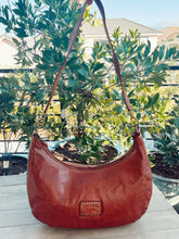 Load image into Gallery viewer, Capri Italian Leather Hobo Bag
