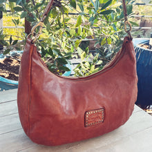 Load image into Gallery viewer, Capri Italian Leather Hobo Bag
