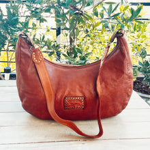 Load image into Gallery viewer, Capri Italian Leather Hobo Bag
