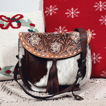 Load image into Gallery viewer, Anderson Lake Western Leather Crossbody Purse
