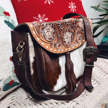 Load image into Gallery viewer, Anderson Lake Western Leather Crossbody Purse
