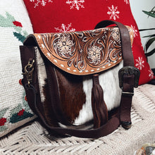 Load image into Gallery viewer, Anderson Lake Western Leather Crossbody Purse
