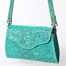 Load image into Gallery viewer, Sweetwater Hand Tooled Leather Crossbody Purse
