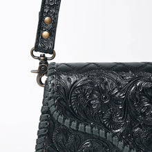 Load image into Gallery viewer, Sweetwater Hand Tooled Leather Crossbody Purse
