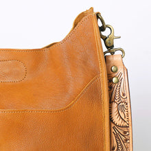 Load image into Gallery viewer, Western Purse, Hand Tooled Leather Purse, Leather Crossbody Purse, Cowhide Purse, Genuine Leather Purse, Western Crossbody Purse
