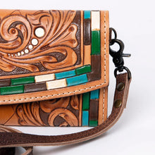 Load image into Gallery viewer, Stoneledge Western Leather Crossbody Purse
