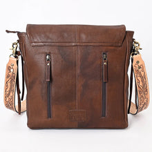 Load image into Gallery viewer, Post Falls Western Leather Crossbody Purse
