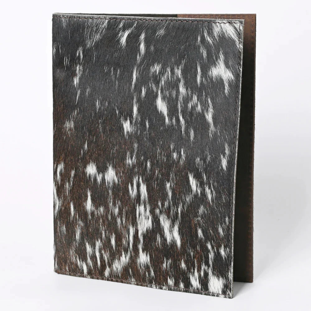 Buffalo Breeze Hair On Cowhide Leather Planner Cover