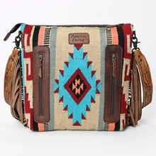 Load image into Gallery viewer, Mill Lodge Western Leather Crossbody Purse
