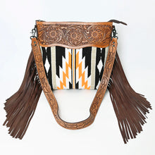 Load image into Gallery viewer, Sunflower Creek Western Leather Crossbody Purse
