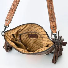 Load image into Gallery viewer, Sunflower Creek Western Leather Crossbody Purse
