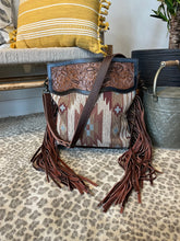 Load image into Gallery viewer, Mercury Leather Western Crossbody Purse
