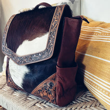 Load image into Gallery viewer, Longfellow Ranch Western Leather Backpack
