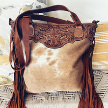 Load image into Gallery viewer, Boise City Leather Western Crossbody Purse
