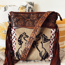 Load image into Gallery viewer, Hidalgo Western Leather Crossbody Purse
