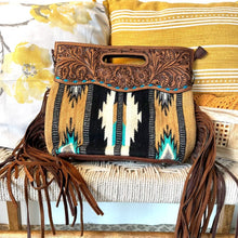 Load image into Gallery viewer, Apache Junction Western Leather Crossbody Purse
