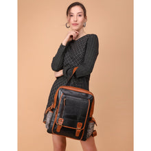 Load image into Gallery viewer, Vaan and Co Leather Nash Backpack Bag Purse
