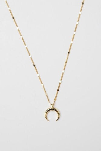 To the Moon and Back Gold Necklace, Gift For Her, Layering Necklace, Trendy Necklace, Dainty Necklace