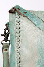 Load image into Gallery viewer, Genuine Vintage Leather Western Fashion Retro Handmade Crossbody Bag Purse
