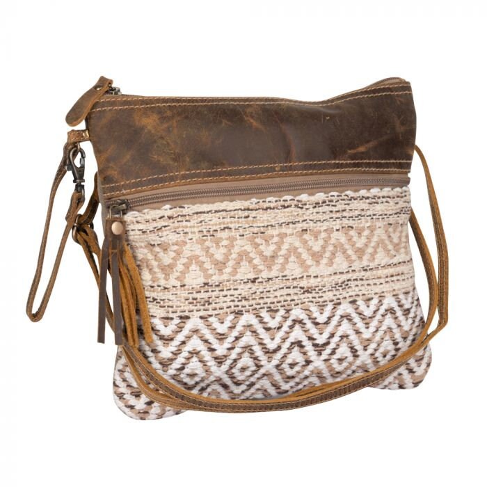 The Riviera Leather Western Crossbody Purse