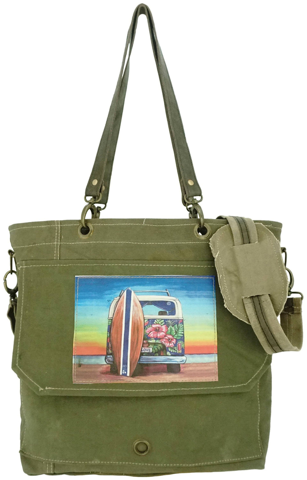 Vintage Military Bag, Bus Messenger Purse, Recycled Military, Upcycled Canvas, Military Bag, Military Surplus, Canvas Bag, Military Patch