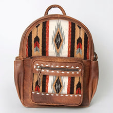 Load image into Gallery viewer, Western Purse, Leather Backpack Women, Cowhide Backpack, Conceal Carry Purse, Cowhide Purse, American Darling Purse, Western Purse
