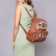 Load image into Gallery viewer, Western Purse, Leather Backpack Women, Cowhide Backpack, Conceal Carry Purse, Cowhide Purse, American Darling Purse, Western Purse
