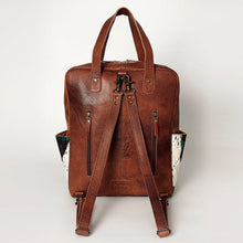 Load image into Gallery viewer, Western Backpack, Leather Backpack Women, Cowhide Backpack, Conceal Carry Purse, Cowhide Purse, American Darling Purse, Western Purse
