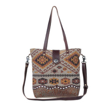 Load image into Gallery viewer, Myra Bag, Myra Laced Leather, Myra Canvas Crossbody, Conceal Carry Purse, Myra Purse, Myra Bag Crossbody, Myra Cotton Bag
