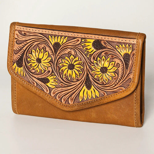 Western Hand Tooled Leather Jewelry Case, Hair on Hide Jewelry Holder, Cowhide Jewelry, Tooled Leather, Jewelry Purse