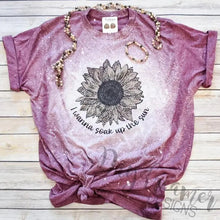 Load image into Gallery viewer, Soak Up The Sun Bleached Graphic Tee, Soft Womens Graphic Tee, Cotton Blend Tee, Bleached Graphic Tee, Vintage Tee, Funny Tee, Humor Tee
