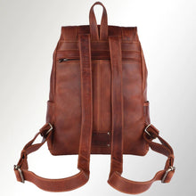 Load image into Gallery viewer, Leather Backpack Women, Leather Backpack Purse, Leather Backpack, Western Purse, Small Leather Backpack, Cowhide Backpack, Cowhide Purse
