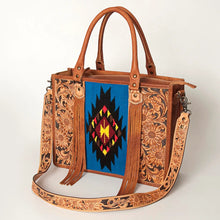 Load image into Gallery viewer, Western Purse, Hand Tooled Leather Purse, Conceal Carry Purse, Cowhide Purse, American Darling Purse, Western Crossbody Purse
