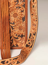 Load image into Gallery viewer, Western Purse, Hand Tooled Leather Purse, Conceal Carry Purse, Cowhide Purse, American Darling Purse, Western Crossbody Purse
