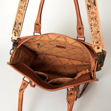 Load image into Gallery viewer, Western Purse, Hand Tooled Leather Purse, Conceal Carry Purse, Cowhide Purse, American Darling Purse, Western Crossbody Purse
