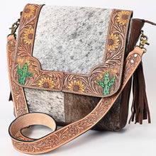 Load image into Gallery viewer, Cedar Creek Western Leather Crossbody Purse
