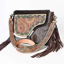 Load image into Gallery viewer, Western Purse, Hand Tooled Leather Purse, Conceal Carry Purse, Cowhide Purse, American Darling Purse, Western Crossbody Purse
