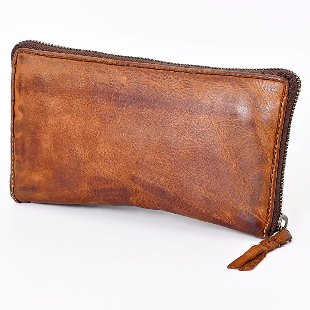 The James Brown Vintage Leather Wallet