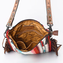 Load image into Gallery viewer, Spring Hill Western Leather Crossbody Purse

