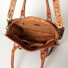 Load image into Gallery viewer, Western Purse, Hand Tooled Leather Purse, Conceal Carry Purse, Cowhide Purse, American Darling Purse, Western Crossbody Purse
