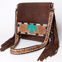 Load image into Gallery viewer, Hartley Ranch Western Leather Crossbody Purse
