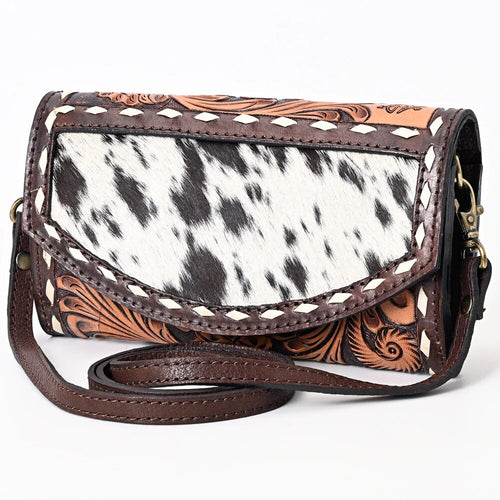 Prescott Valley Western Leather Crossbody Purse